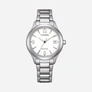 Citizen Eco-Drive Silver/Silver, Stållänk - FE6121-67A
