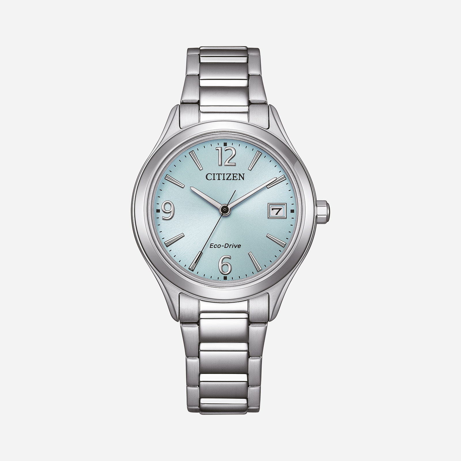 Citizen Eco-Drive Blå/Silver, Stållänk - FE6121-67L