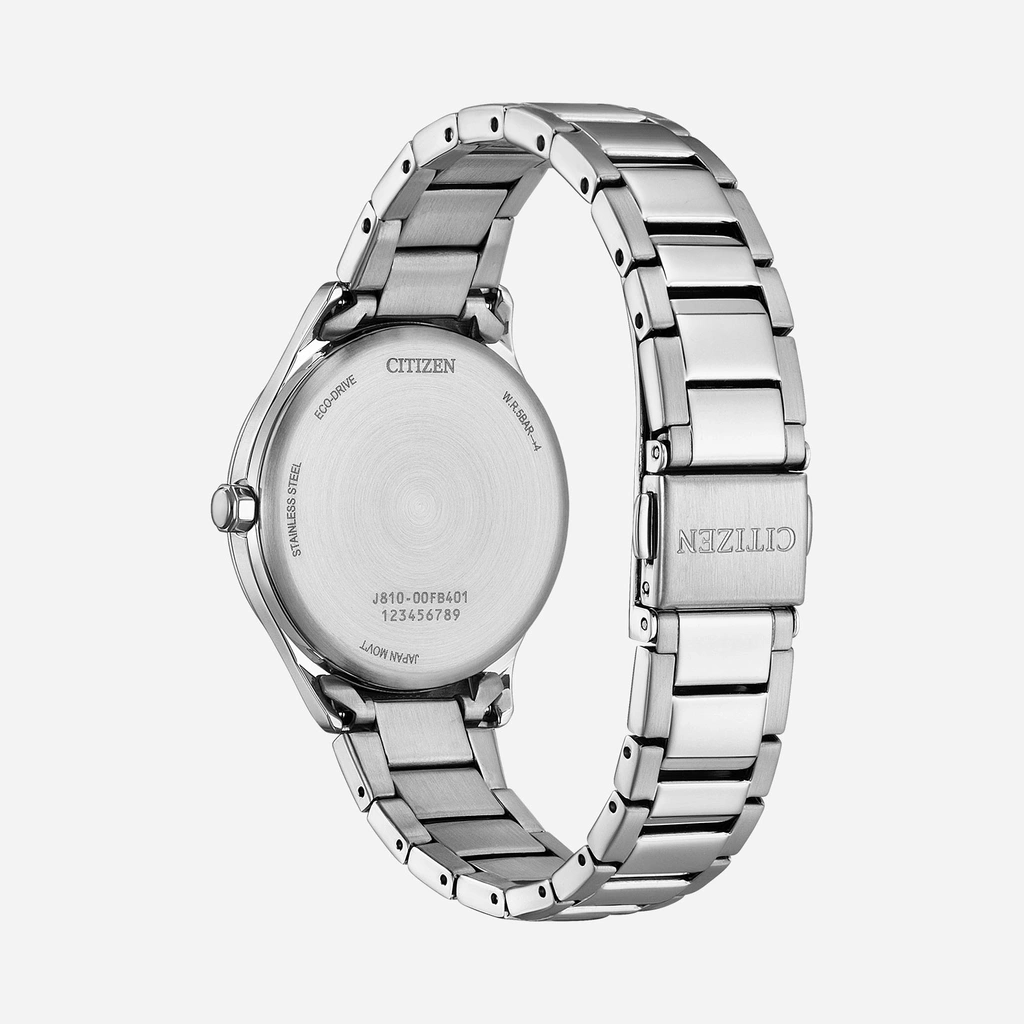 Citizen Eco-Drive Blå/Silver, Stållänk - FE6121-67L