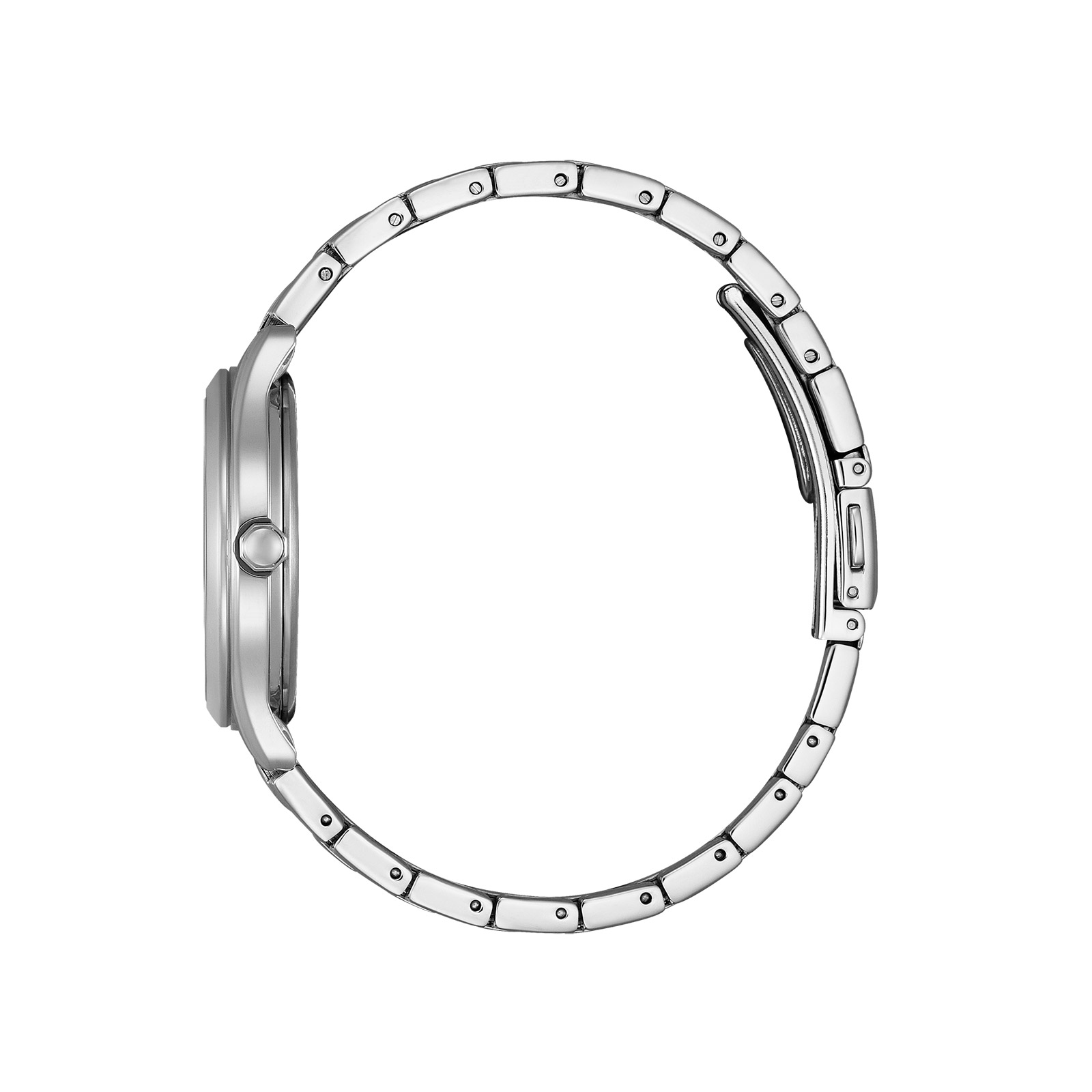 Citizen Eco-Drive Grön/Silver, Stållänk - FE6121-67X