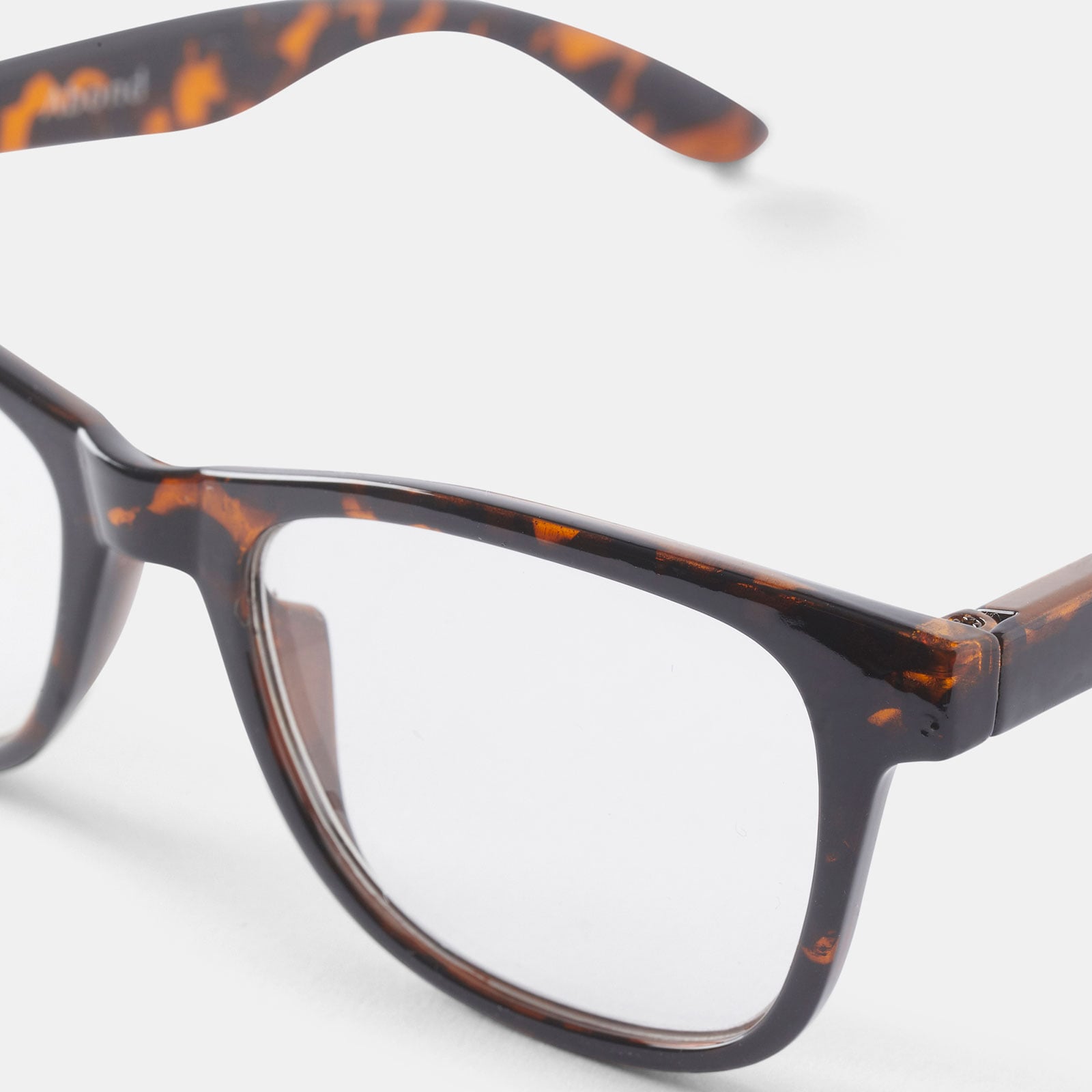 Bruna läsglasögon Square S +2,5