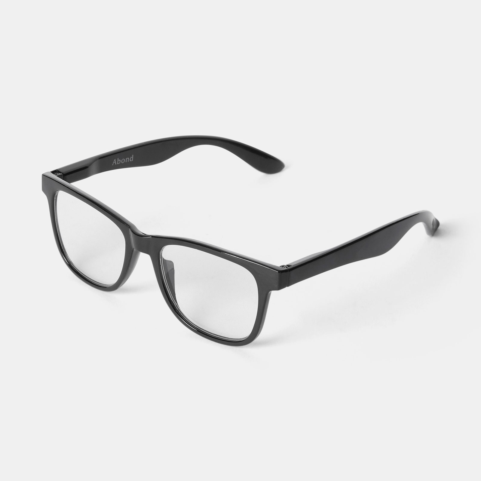 Svarta läsglasögon Square +1,0