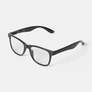 Svarta läsglasögon Square +3,0