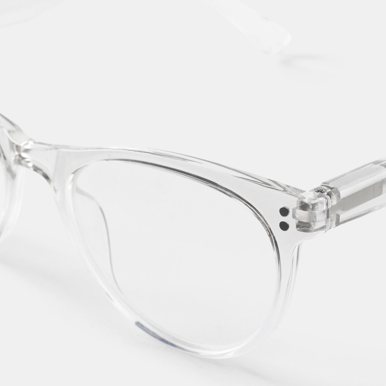 Transparanta läsglasögon Cateye +2,0