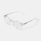 Transparanta läsglasögon Round +1,0