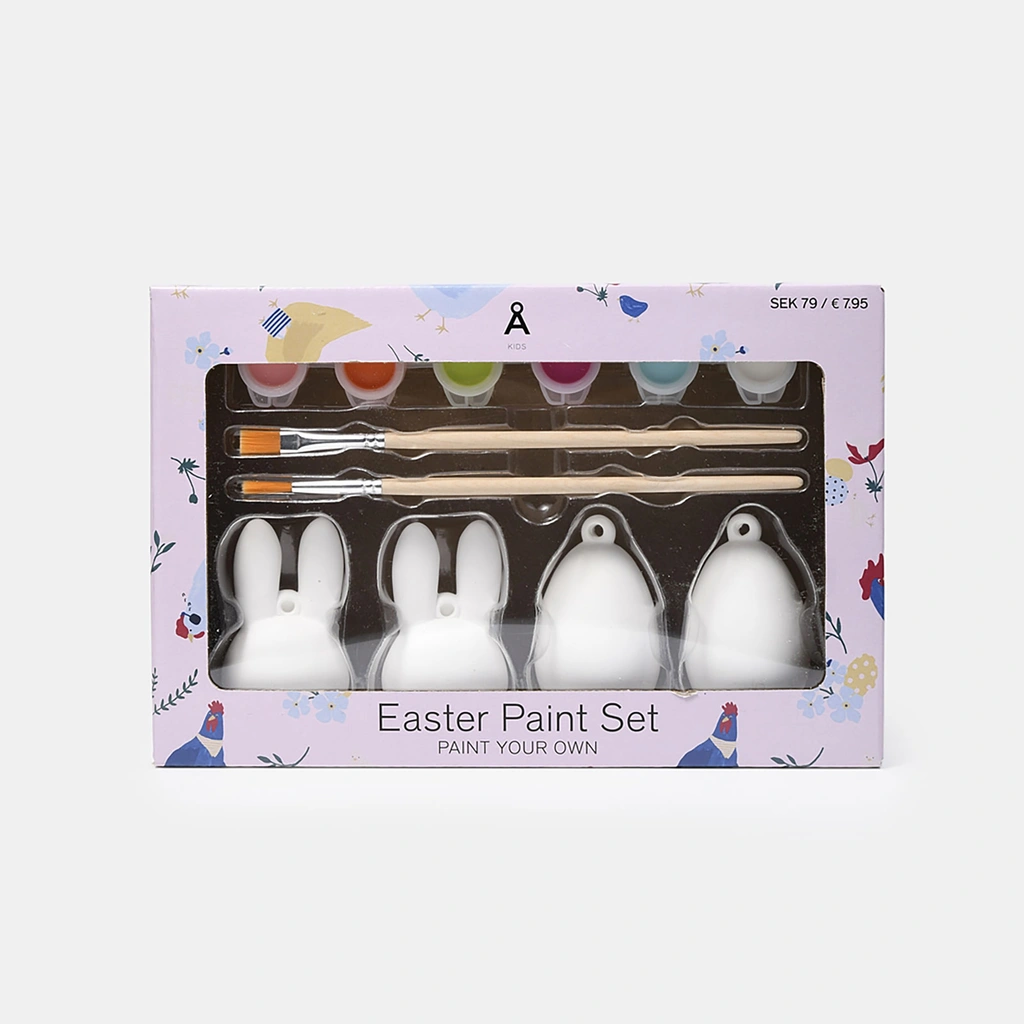 Påskmålningskit - hängande ägg & kaniner