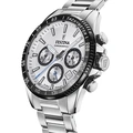 Festina Timeless Chronograph herr silver/stål, metallband - F20560/1