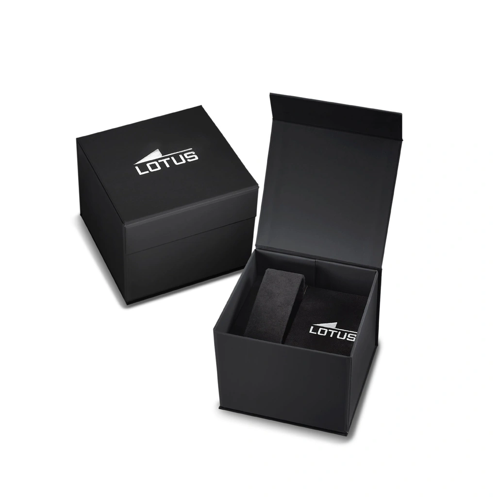 Lotus Freedom herr ljusblå/stål, metallband - 19002/6