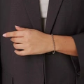 Armband i stål - elastiskt med kulor 2&4mm
