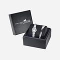 Lotus 2gether dam silver/stål, metallband - L19016/5