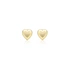 Örhängen för barn 9k guld - hjärtan 7 mm