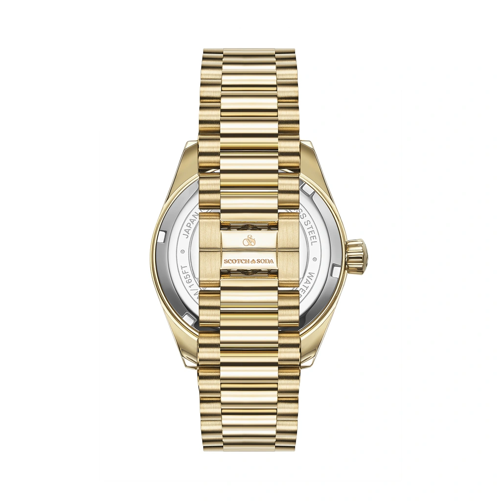 Scotch & Soda dam silver/guld, metallband - SSW.123D