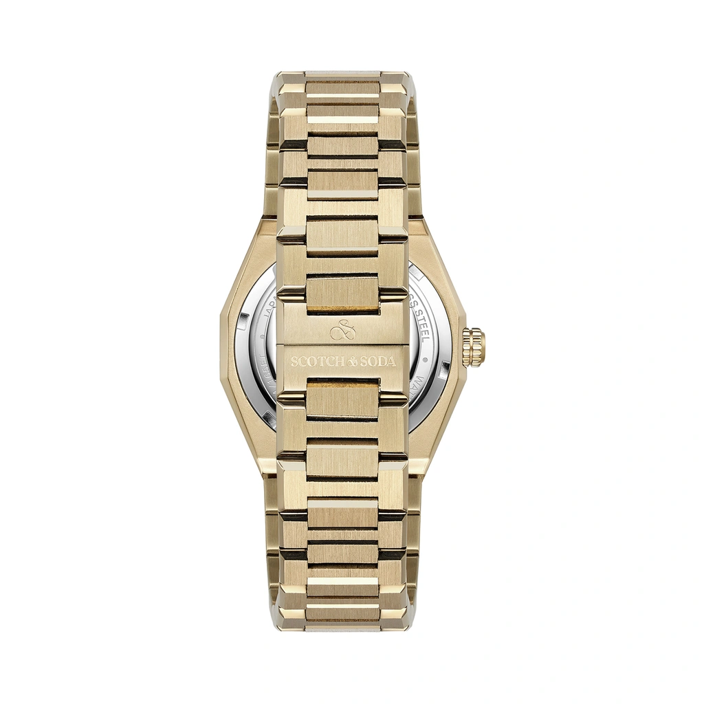 Scotch & Soda dam silver/guld, metallband - SSW.125E