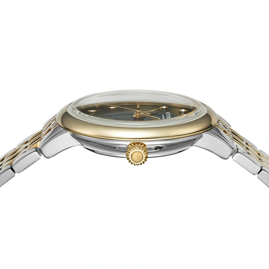 Scotch & Soda dam grön/bicolor, metallband - SSW.126D