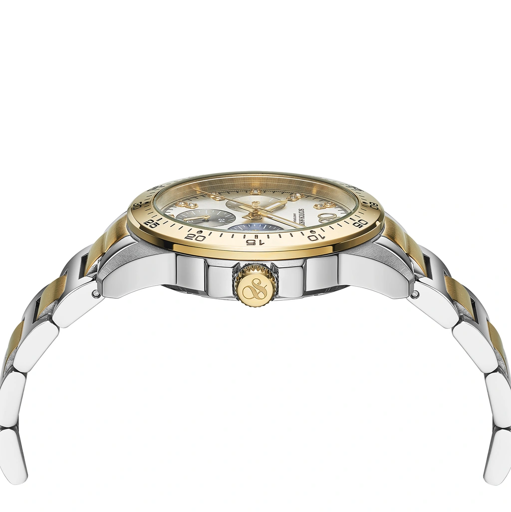 Scotch & Soda dam silver/bicolor, metallband - SSW.135B