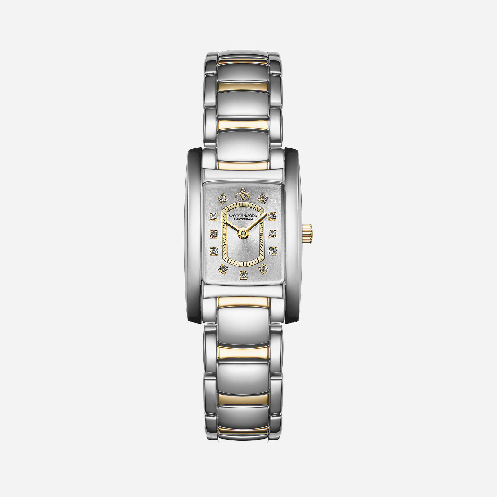 Scotch & Soda dam silver/bicolor, metallband - SSW.139C