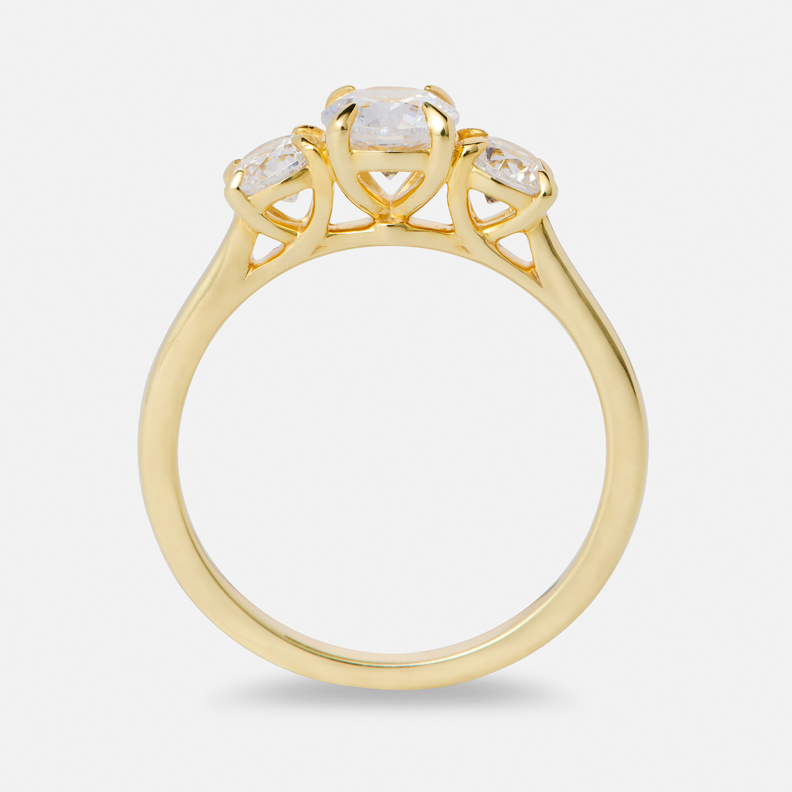 Je t´aime 18K guldring - Antibes