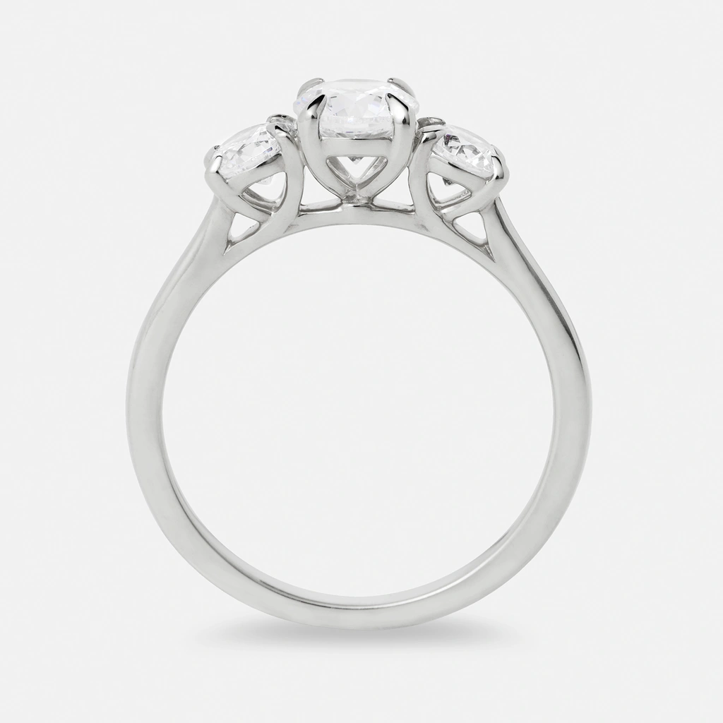 Je t´aime 18K ring vitguld - Antibes