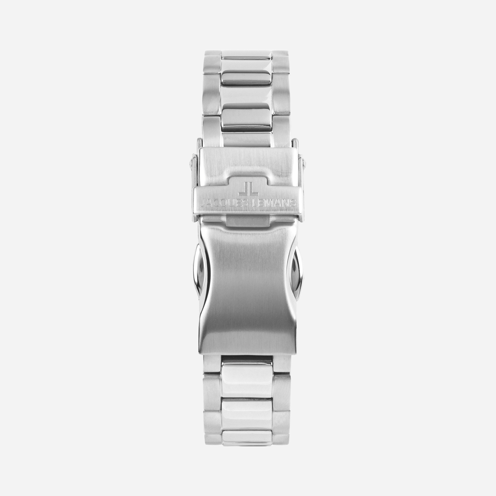 Jacques Lemans Liverpool herr svart/stål, metallband - 1-2127E