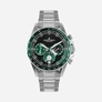 Jacques Lemans Liverpool herr svart/stål, metallband - 1-2127G