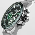 Jacques Lemans Liverpool herr svart/stål, metallband - 1-2127G