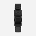 Jacques Lemans Liverpool herr svart, metallband - 1-2127H