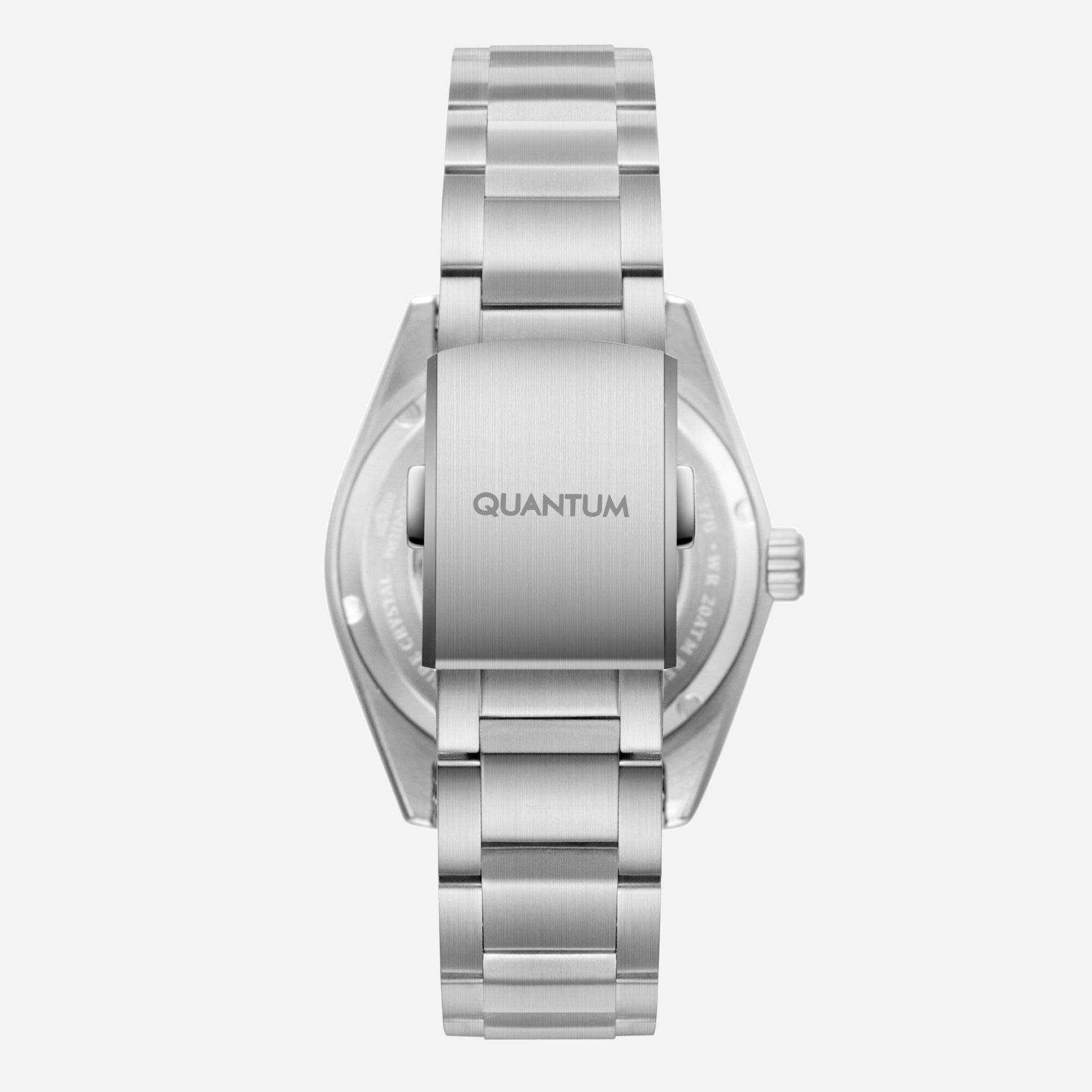 Quantum Automatic herr svart/stål, metallband - BAR1208.350