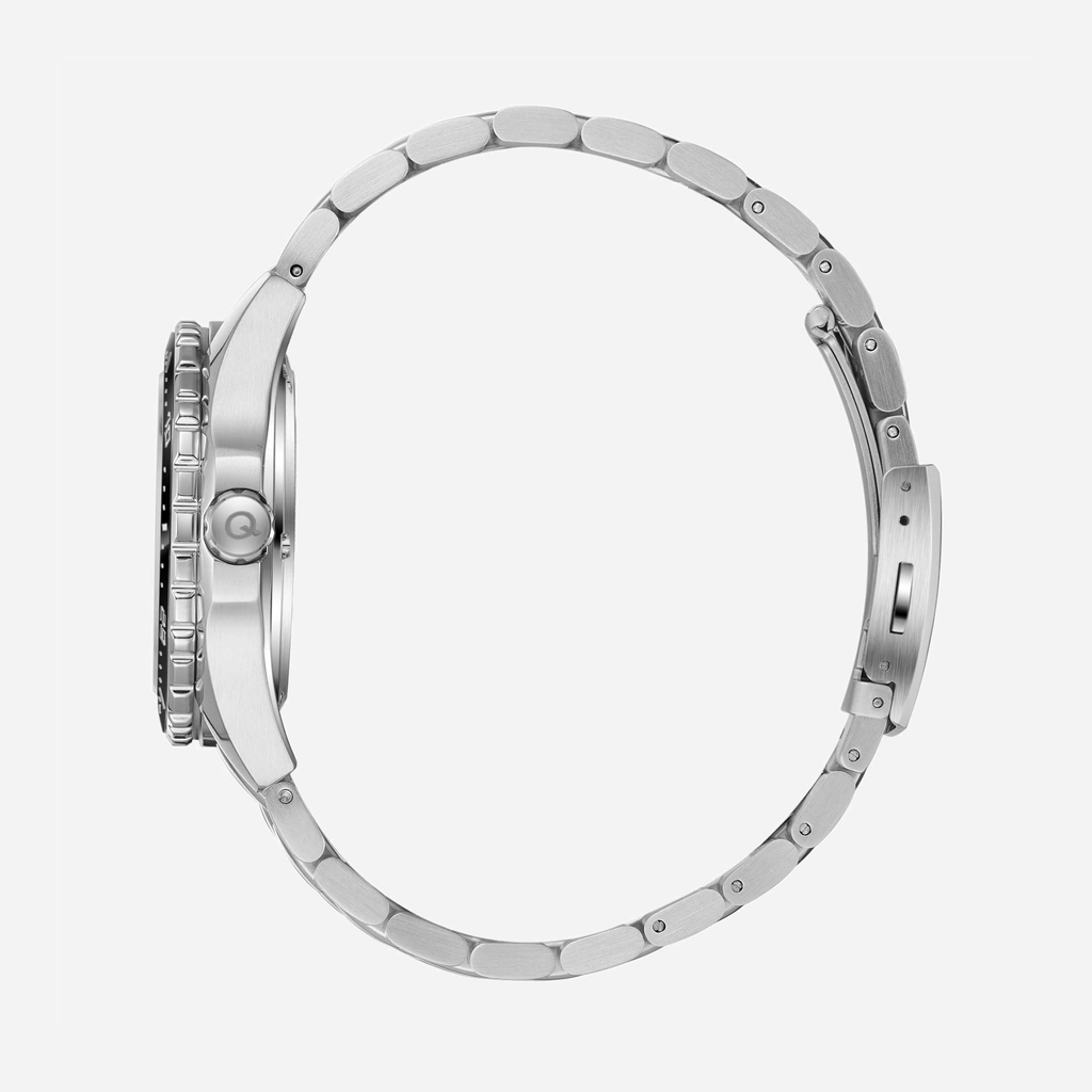 Quantum Automatic herr stål, metallband - QMG1257.330