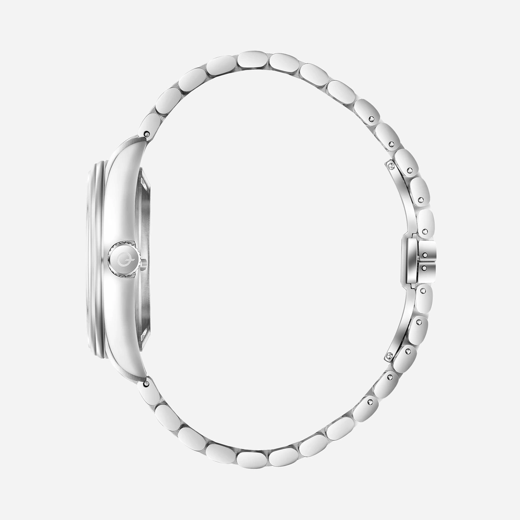 Quantum Automatic herr svart/stål, metallband - QMG1207.350