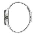 Quantum Automatic herr grön/stål, metallband - QMG1188.370