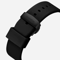 Quantum Automatic herr svart/stål, silikonband - QMG1203.851