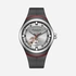 Quantum Automatic herr stål, silikonband - QMG1203.631
