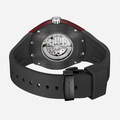 Quantum Automatic herr stål, silikonband - QMG1203.631