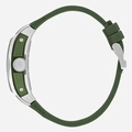 Quantum Automatic herr grön, silikonband - QMG1103.355