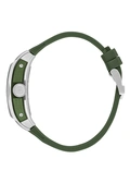 Quantum Automatic herr grön, silikonband - QMG1103.355