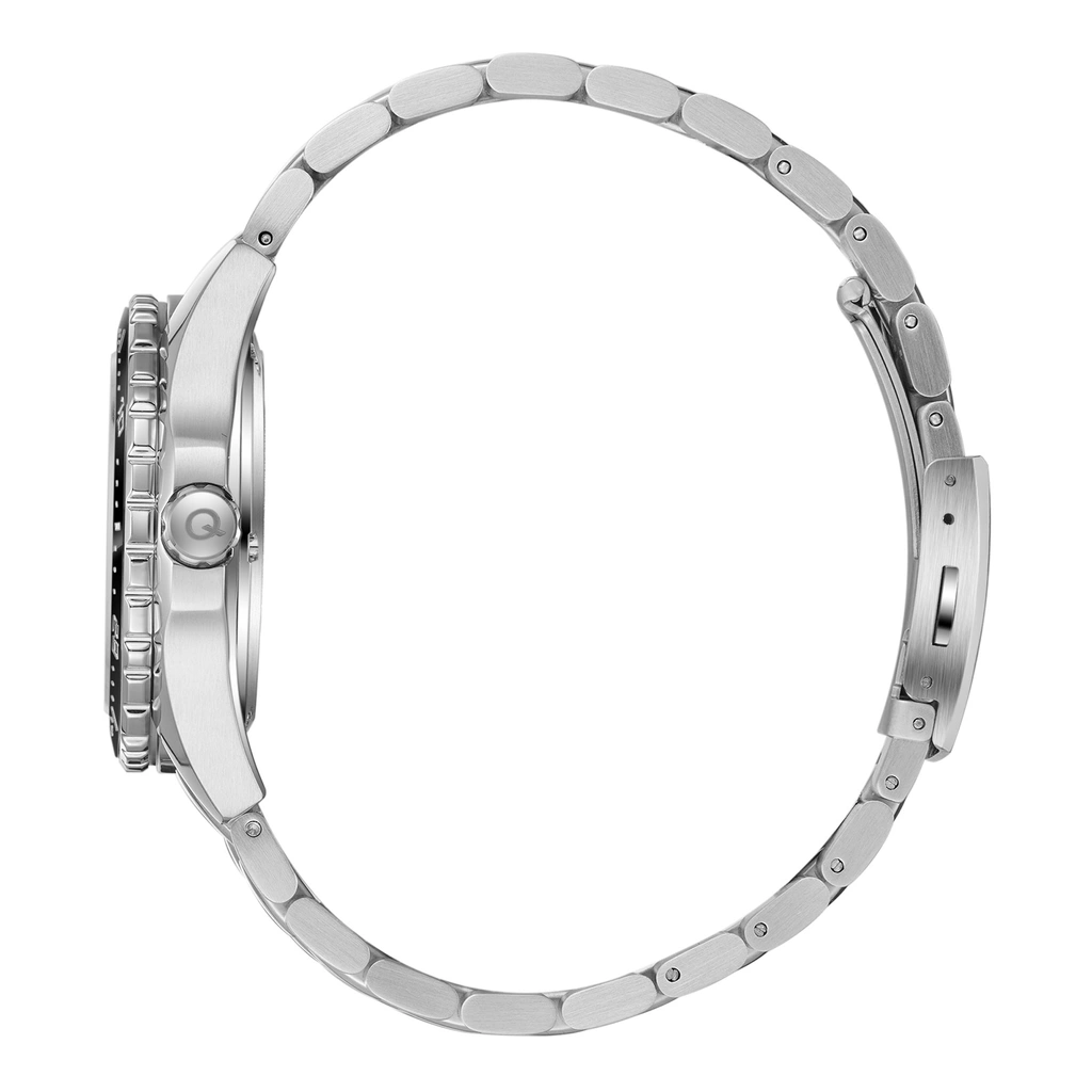 Quantum Automatic herr stål, metallband - QMG1257.330