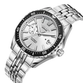 Quantum Automatic herr stål, metallband - QMG1257.330