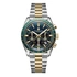 Scotch & Soda herr grön/bicolor, metallband - SSM.102C
