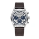 Scotch & Soda herr silver/stål, läderband - SSM.107C