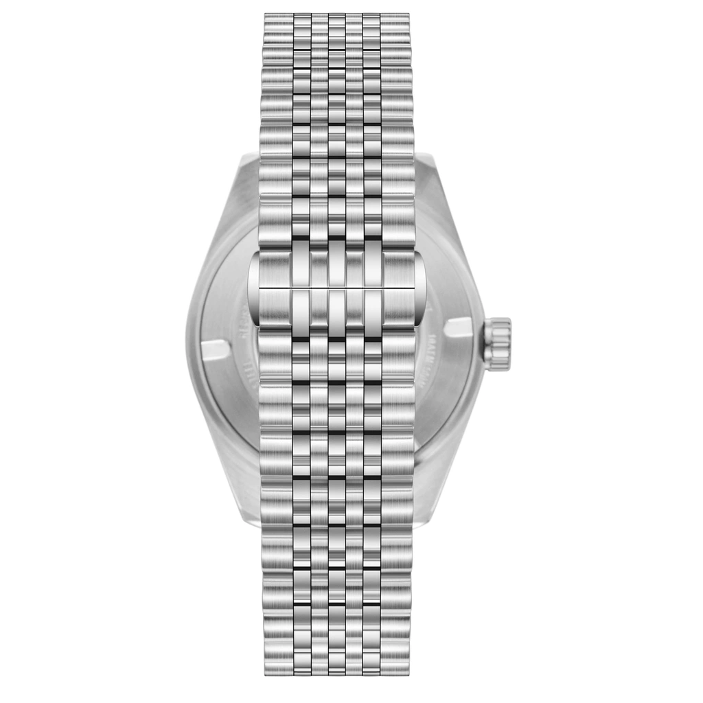 Quantum herr blå/silver, metallband - ADG1215.390