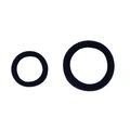 Svarta hårsnoddar, ribbade – 2-pack