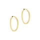 Örhängen 9k guld - rörformade hoops 13 mm