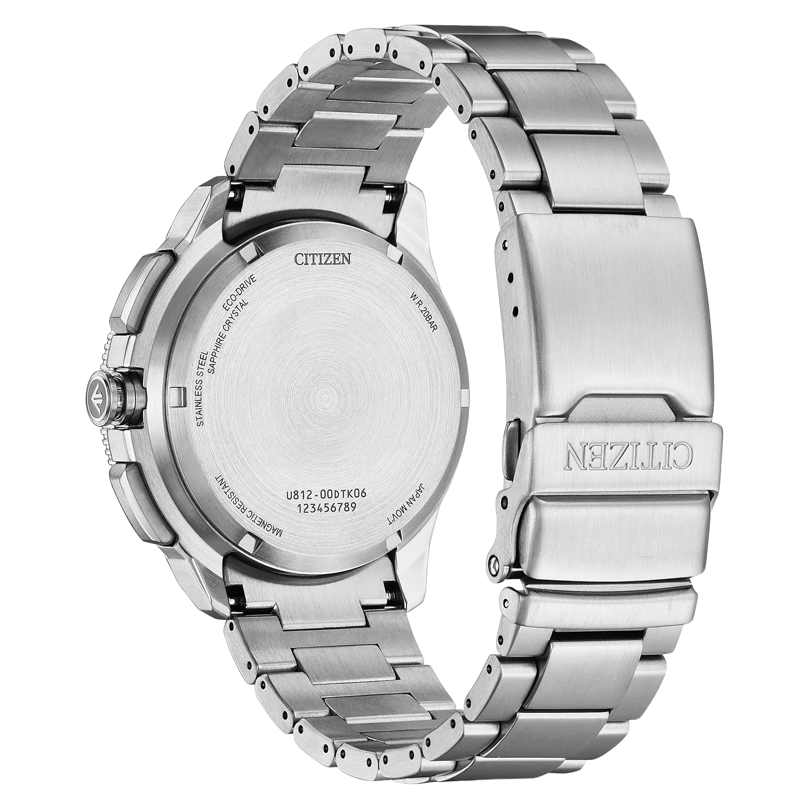 Citizen Promaster Eco-Drive Svart/Silver, Stållänk - JV3001-53E