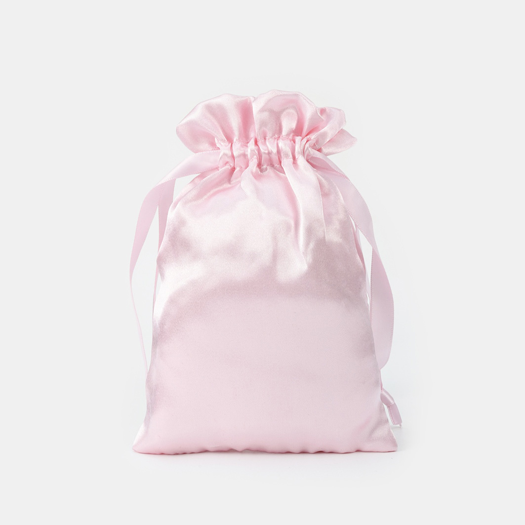 Rosa resekit med sovmask - 3 delar