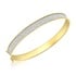 Armband dam 9k guld - bangle stardust, 55mm