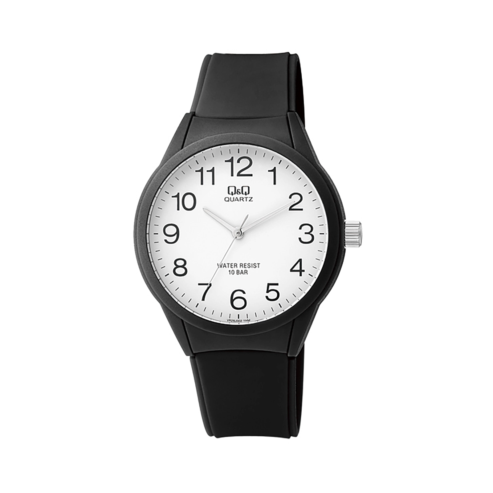 Q&Q herr vit/svart, gummiband - QVR2802