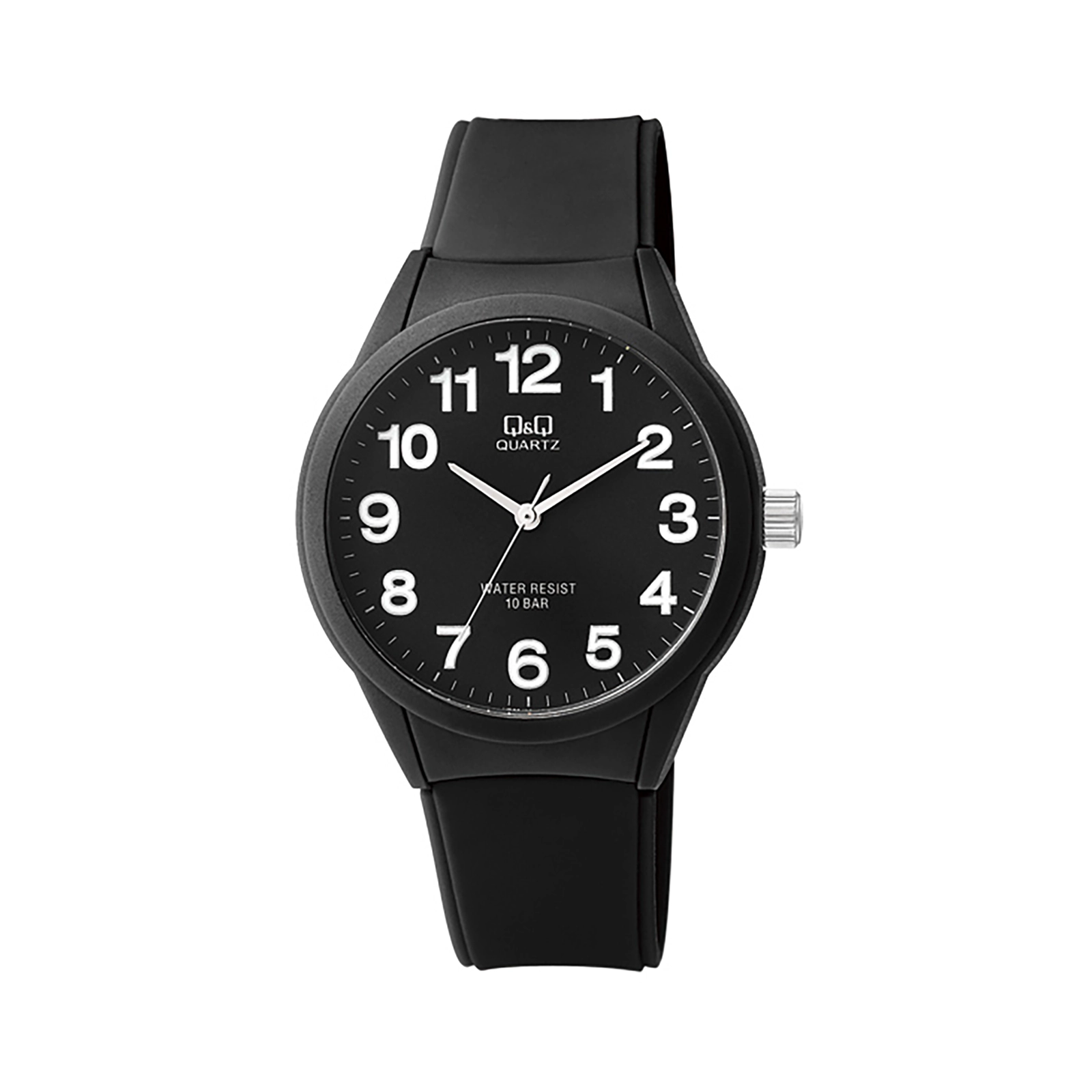 Q&Q herr svart, gummiband - QVR2804