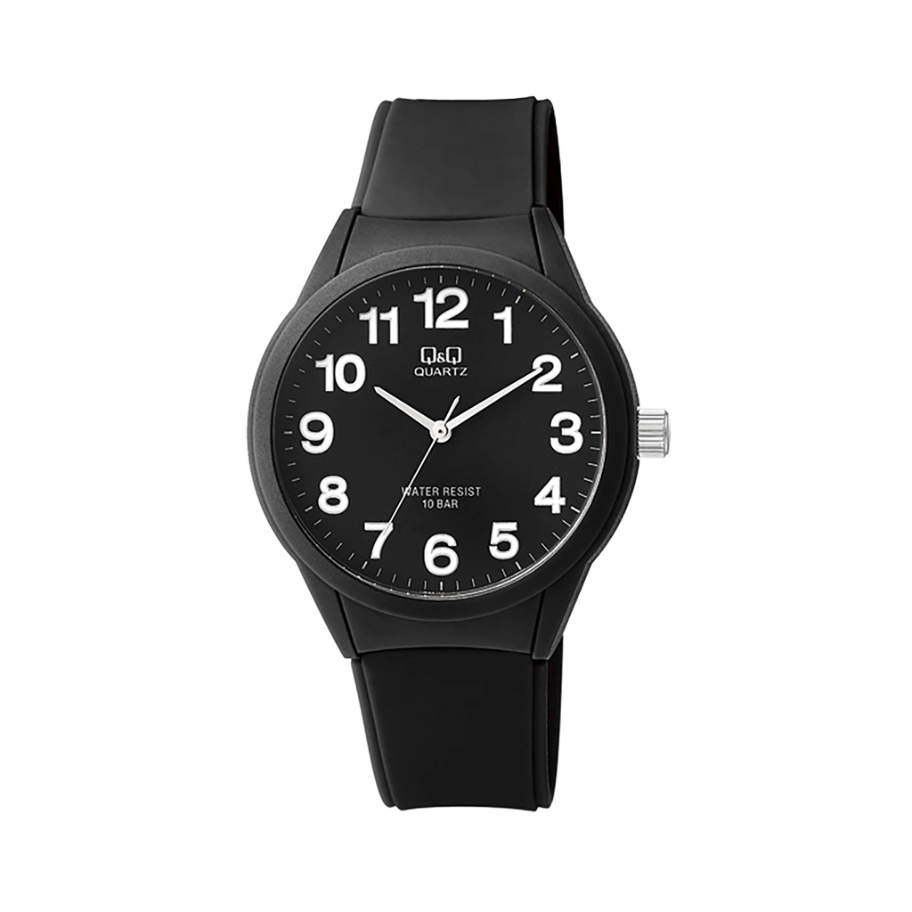 Q&Q herr svart, gummiband - QVR2804