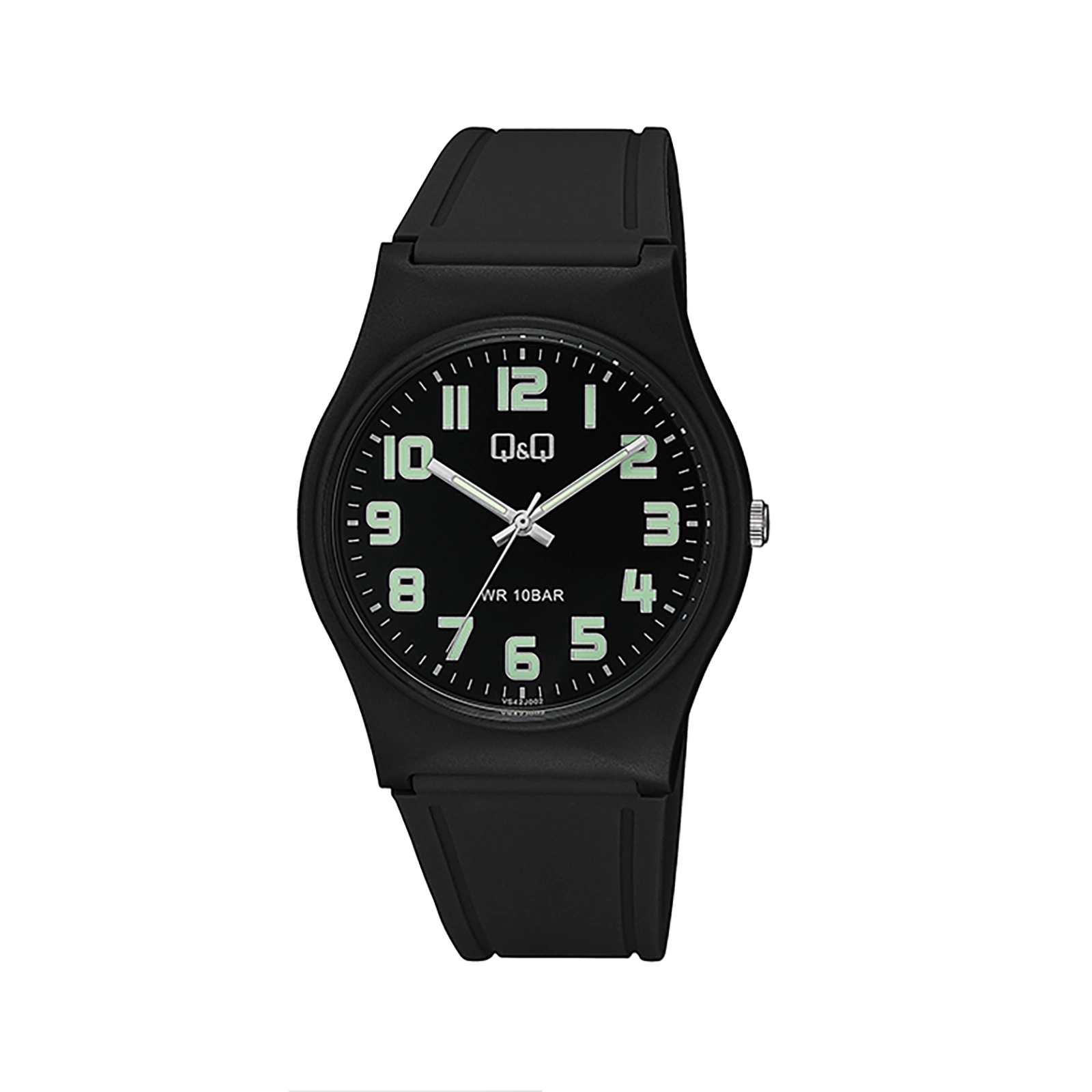 Q&Q herr svart, gummiband - QVS4202