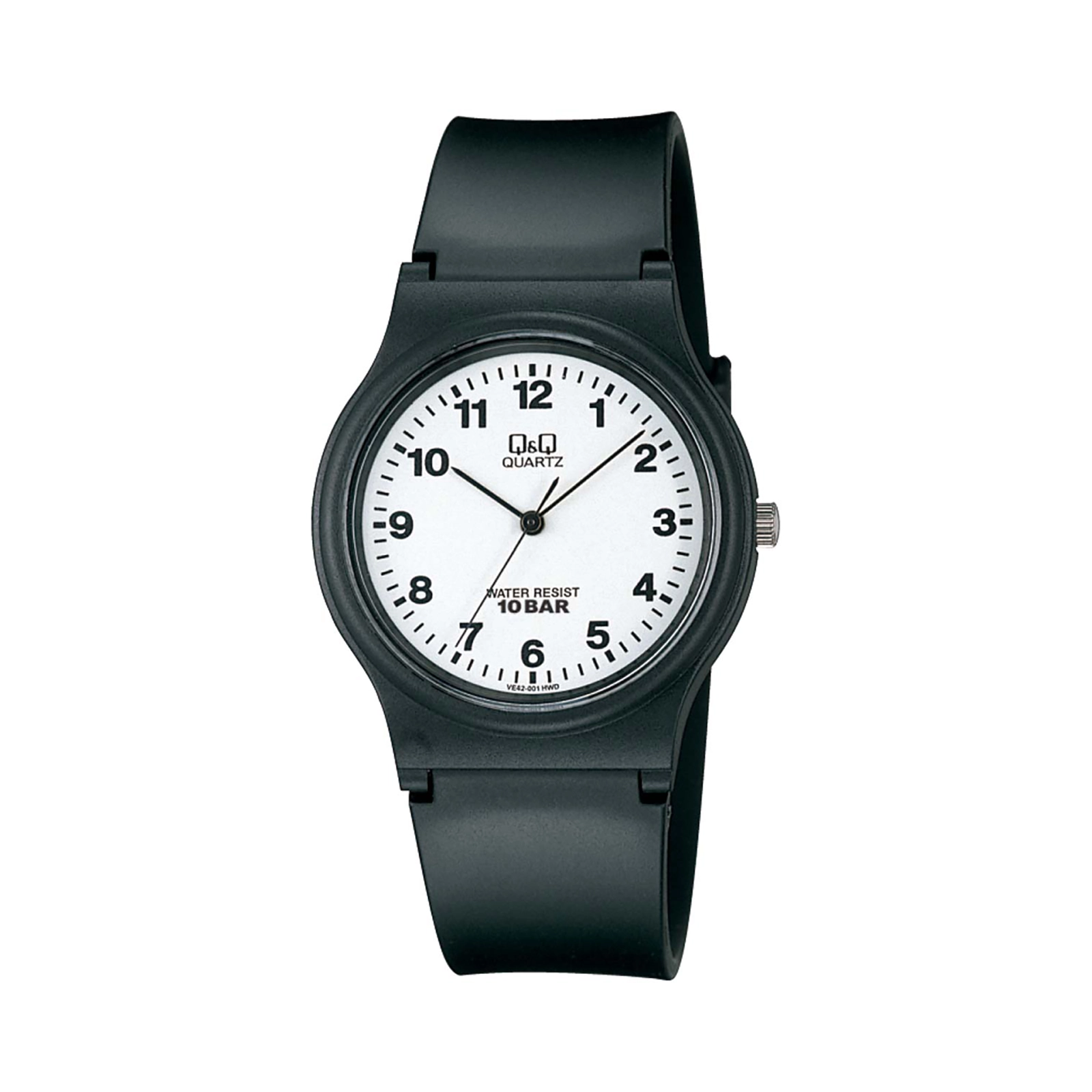 Q&Q herr vit/svart, gummiband - QVP4601